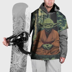 Накидка на куртку 3D Йода в лесу