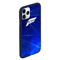 Чехол для iPhone 11 Pro Max матовый Forza Horizon blue poly - фото 2