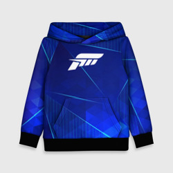 Детская толстовка 3D Forza Horizon blue poly