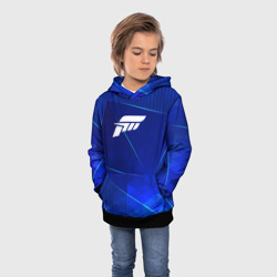 Детская толстовка 3D Forza Horizon blue poly - фото 2