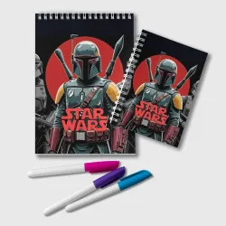 Блокнот Boba Fett звездные войны
