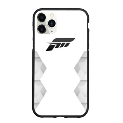 Чехол для iPhone 11 Pro Max матовый Forza Horizon white poly