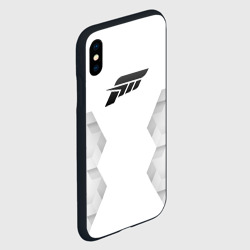 Чехол для iPhone XS Max матовый Forza Horizon white poly - фото 2