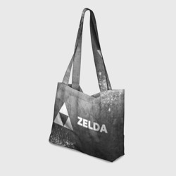 Пляжная сумка 3D Zelda - grey gradient по-горизонтали - фото 2