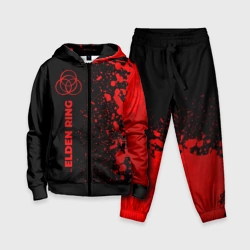 Детский костюм 3D Elden Ring - red gradient по-вертикали