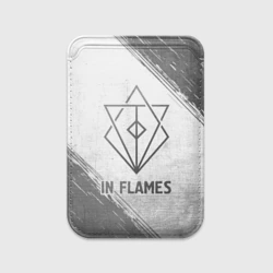 Картхолдер Magsafe магнитный In Flames - white gradient