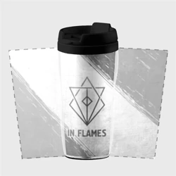 Термокружка-непроливайка In Flames - white gradient - фото 2