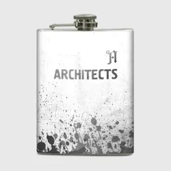 Фляга Architects - white gradient посередине