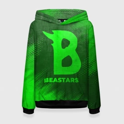 Женская толстовка 3D Beastars - green gradient