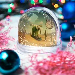 Игрушка Снежный шар Lirili Larila мем - фото 2