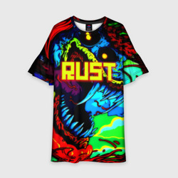 Детское платье 3D Rust hyperbeast