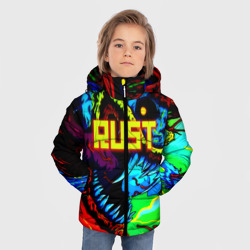 Зимняя куртка для мальчиков 3D Rust hyperbeast - фото 2