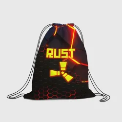 Рюкзак-мешок 3D Rust hexagon краски