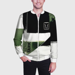 Мужской бомбер 3D Tank логотип машины - фото 2