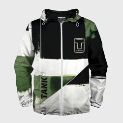 Мужская ветровка 3D Tank логотип машины