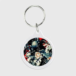 Брелок круглый Звездные войны персонажи