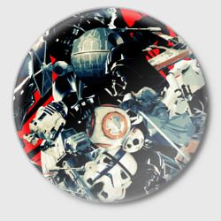 Значок Звездные войны персонажи