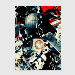 Постер Звездные войны персонажи