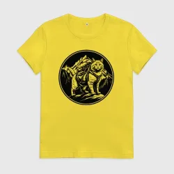 Женская футболка хлопок Альпенист котэ