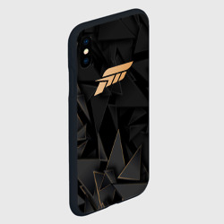 Чехол для iPhone XS Max матовый Forza Horizon golden poly - фото 2
