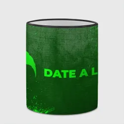 Кружка с полной запечаткой Date A Live - green gradient по-горизонтали - фото 2