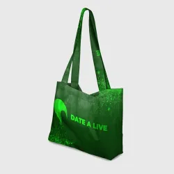 Пляжная сумка 3D Date A Live - green gradient по-горизонтали - фото 2