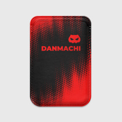 Картхолдер Magsafe магнитный DanMachi - red gradient посередине