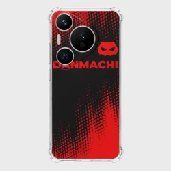 Чехол для Huawei Pura 70 DanMachi - red gradient посередине