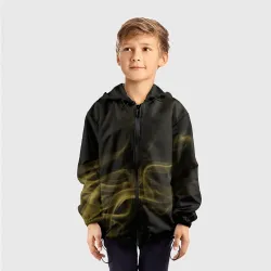 Детская ветровка 3D Color smoke yellow - фото 2