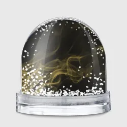 Игрушка Снежный шар Color smoke yellow