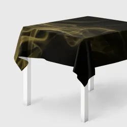 Скатерть 3D Color smoke yellow