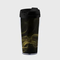 Термокружка-непроливайка Color smoke yellow