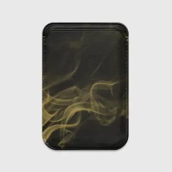 Картхолдер Magsafe магнитный Color smoke yellow