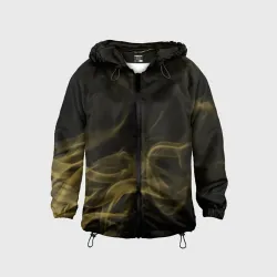 Детская ветровка 3D Color smoke yellow