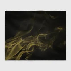 Плед 3D Color smoke yellow