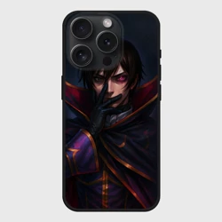 Чехол силиконовый для Apple iPhone 15 Pro матовый Лелуш Ламперуж реализм