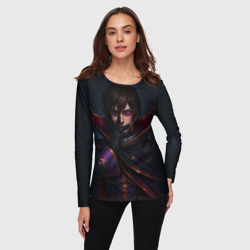 Женский лонгслив 3D Лелуш Ламперуж реализм - фото 2