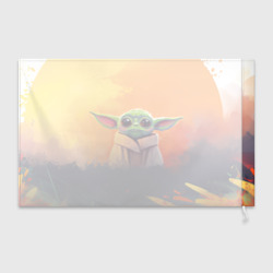 Флаг 3D Милый маленький Йода - фото 2