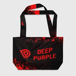 Пляжная сумка 3D Deep Purple - red gradient по-горизонтали