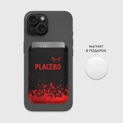 Картхолдер Magsafe магнитный Placebo - red gradient посередине - фото 2