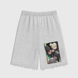 Женские шорты oversize футер хлопок ElfOlive