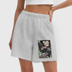 Женские шорты oversize футер хлопок ElfOlive - фото 2