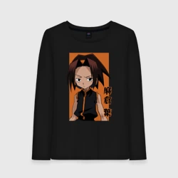 Женский лонгслив хлопок Йо Асакура