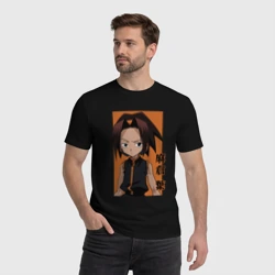 Мужская футболка хлопок Йо Асакура - фото 2