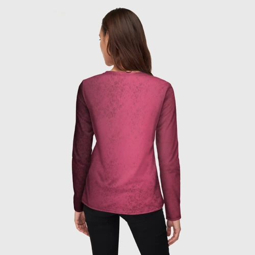 Женский лонгслив 3D с принтом Вай Аркейн, вид сзади #2