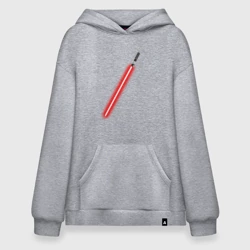 Худи SuperOversize хлопок Меч ситха звёздные войны