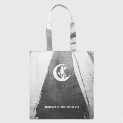 Шоппер 3D Angels of Death - grey gradient по-центру