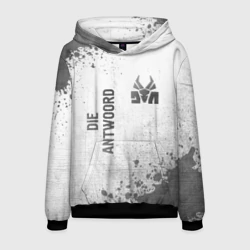 Мужская толстовка 3D Die Antwoord - white gradient вертикально