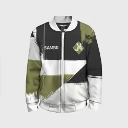 Детский бомбер 3D Русское самбо