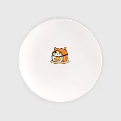 Тарелка Кот ролл